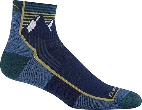 Darn Tough Men's Hiker Quarter Midweight with Cushion Hiking Sock (Style 1959) - Chestnut, X-Large in Saudi Arabia