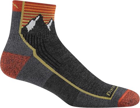 Darn Tough Men's Hiker Quarter Midweight with Cushion Hiking Sock (Style 1959) - Chestnut, X-Large in Saudi Arabia