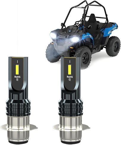 P15D H6 H6M ATV motorcycle fog lamp Bulbs Compatible for 2007 to 2019 Polaris Outlaw 90 50 Sportsman 90 110 Bulbs,H6 Light Bulbs, 12000 Lumens 6000K White 55W H6M Light Bulbs, Plug and Play, 2-Pack in Saudi Arabia