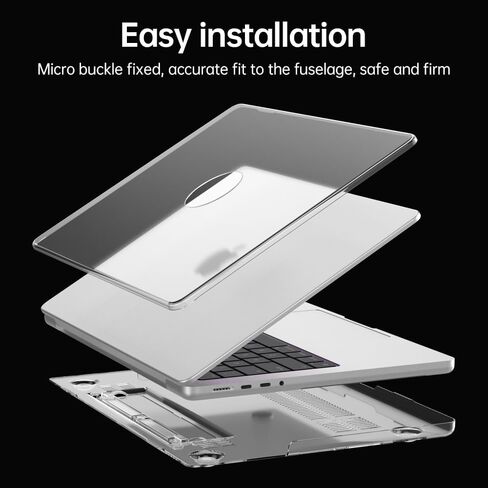 حافظة IVY صلبة لجهاز MacBook Air 15 مع M2 (A2941) مع حامل قابل للطي - برتقالي in Saudi Arabia