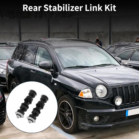No.5151803AA وصلات قضيب التثبيت الخلفي لـ DODGE CALIBER 2010-2012 Sway Bar Link Kits تعليق بار نهاية الروابط أسود 2 قطعة in Saudi Arabia