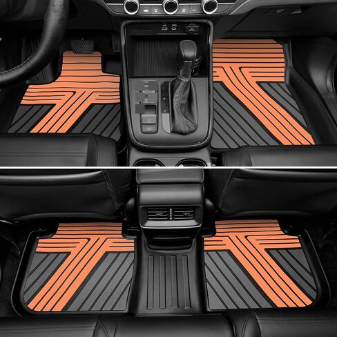 سجادات أرضية متوافقة مع 2025 2026 Nissan Kicks، تناسب جميع الأحوال الجوية وبطانات أرضية مقاومة للماء ومضادة للانزلاق (أسود + أزرق) in Saudi Arabia