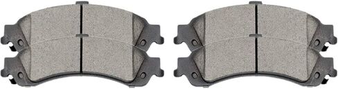 AutoShack Front & Rear Brake Rotors Premium Ceramic Brake Pads Replacement For Chevrolet Suburban 1500 Tahoe Cadillac Escalade EXT GMC Sierra 1500 2000-2006 Yukon XL 1500 4WD 12-PC Brake Kit in Saudi Arabia