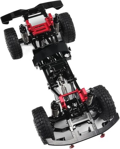 TRX4M Shock Mount 4pcs 21g aluminum alloy Front Rear TRX4M Shock Towers for 1/18 RC Crawler TRX4M Bronco Defender upgrades accessories (TRX4M Shock Mount Black) in Saudi Arabia
