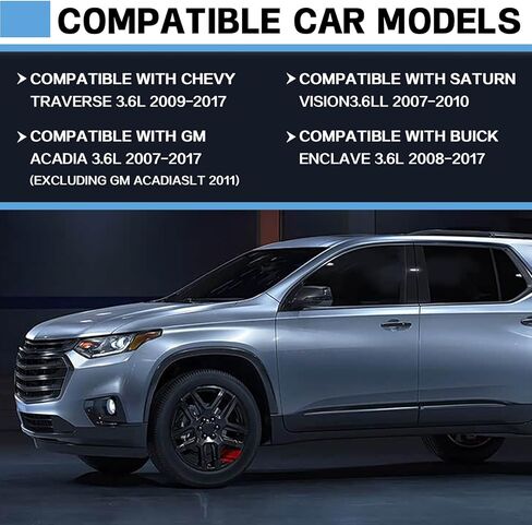 خرطوم إمداد وإرجاع مجموعة خرطوم سخان المحرك متوافق مع Chevy Traverse 3.6L 2009-2017، Saturn Vision 3.6lL 2007-2010 وما إلى ذلك، استبدل OE #25862088 626-562 25862087 20765678 in Saudi Arabia