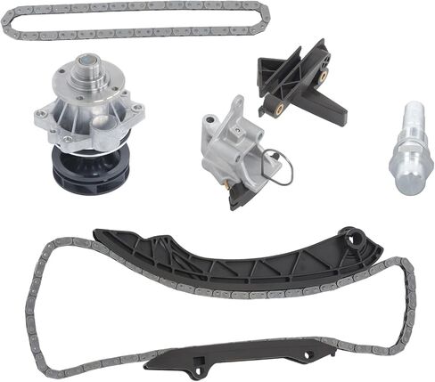 GXYWADY Timing Chain Kit with Water Pump Replacement for 325i 525i 528i 530i X3 X5 Z4 E36 E46 E85 Replacement for AW9261 11511433712 11311432176 11311432177 in Saudi Arabia