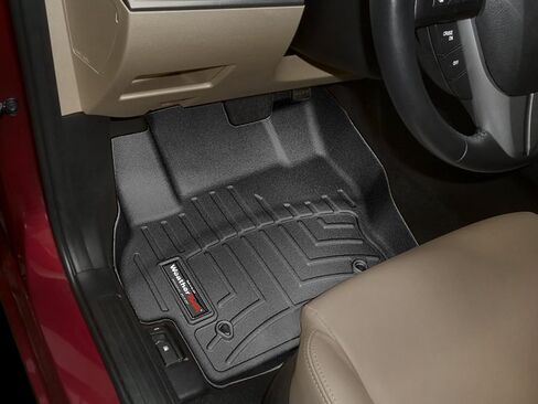 بطانات أرضية مخصصة من Weathertech لسيارة Mazda MAZDA3-الصف الأول (442401)، أسود in Kuwait