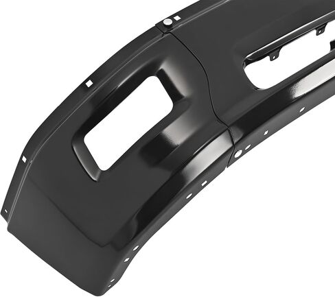 HECASA Front Bumper Face Bar 3Pcs Compatible with 2009-2012 Dodge Ram 1500 W/Fog Hole NOT Fit SPORT Models Steel Powder Coated Black Replacement for 68206067AA 55112609AA CH1002384 in Saudi Arabia