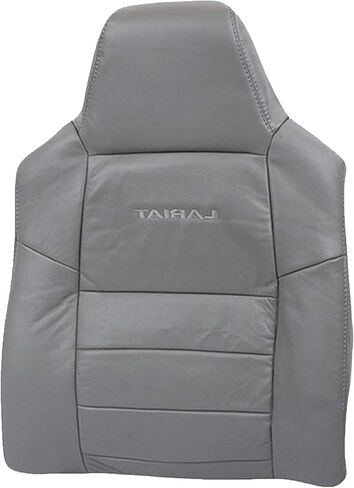 2003 2004 2005 2006 2007 Ford F250 F350 Lariat Synthetic Leather Seat Cover Replacement, Vinyl Seat Covers for Ford F250 F350 (Front (2 Bottom & 2 Top), Medium Parchment (Tan)) in Saudi Arabia
