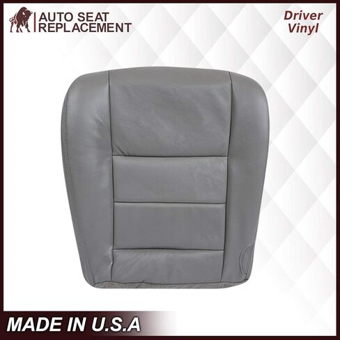 2003 2004 2005 2006 2007 Ford F250 F350 Lariat Synthetic Leather Seat Cover Replacement, Vinyl Seat Covers for Ford F250 F350 (Front (2 Bottom & 2 Top), Medium Parchment (Tan)) in Saudi Arabia