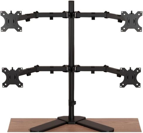 Dual-screen monitor stand with height adjustment base(Four screen display) in Saudi Arabia