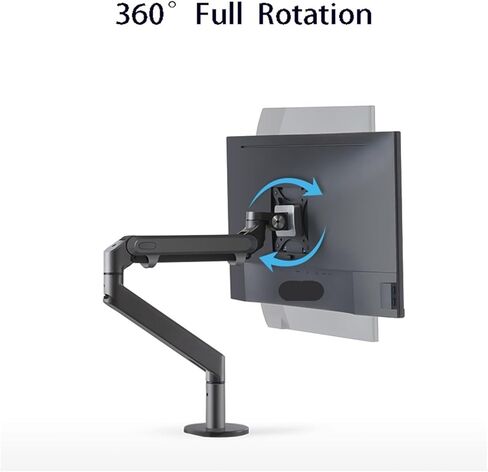 Monitor stand desktop stand flexible gas support(Dark Gray) in Saudi Arabia