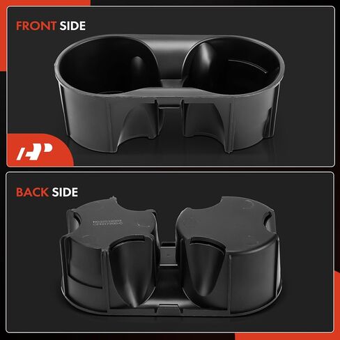 A-Premium Cup Holder Compatible with Jeep JK Series Wrangler 2007 2008 2009 2010, Front Console, Black in Saudi Arabia