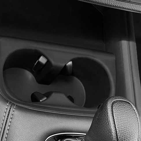 ملحقات Honda HRV/ZRV 2023 2024 2025، حامل أكواب المشروبات لوحدة التحكم المركزية، إدراج حامل الكأس (أسود) in Kuwait
