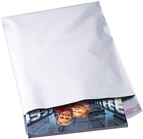 100 7.5x10.5 LUX Poly Mailer Envelope Bags - The Boxery in Saudi Arabia