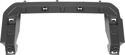 مجموعة دعامات شبكية زوج KUAFU متوافقة مع 2011-2016 Ford F250 F350 F450 F550 استبدال فائق التحمل لFO1213113 FO1212113 أقواس الشواية البلاستيكية (ABS) الجانب الأسود الأيسر والأيمن in Saudi Arabia