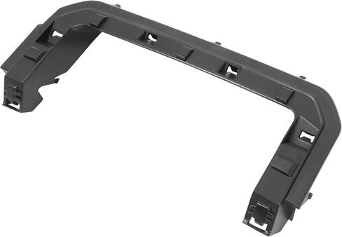 مجموعة دعامات شبكية زوج KUAFU متوافقة مع 2011-2016 Ford F250 F350 F450 F550 استبدال فائق التحمل لFO1213113 FO1212113 أقواس الشواية البلاستيكية (ABS) الجانب الأسود الأيسر والأيمن in Saudi Arabia