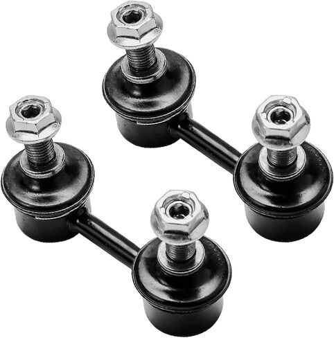 محور ديترويت - مجموعة أذرع التحكم الأمامية 8 قطع لسيارة Toyota RAV4 96-00، أطراف قضيب ربط أذرع التحكم السفلية وصلات نهاية شريط Sway 1996 1997 1998 1999 2000 in Kuwait