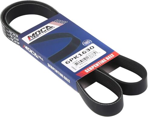 MOCA 6PK1630 EPDM Serpentine Belt fits 1994 1995 1996 for Buick Road5.7L, 2017 for Chevrolet Cruze 1.6L, 1994 for Cadillac Fleetwood 5.7L in Saudi Arabia