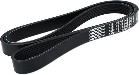 MOCA 7PK1905 EPDM Serpentine Belt fits 2009-2010 for Pontiac Vibe L4 2.4L Air Conditioning, Alternator, Power Steering and Water Pump; With A/C, 2012-2013 for Scion xB L4 2.4L Accessory Drive in Saudi Arabia