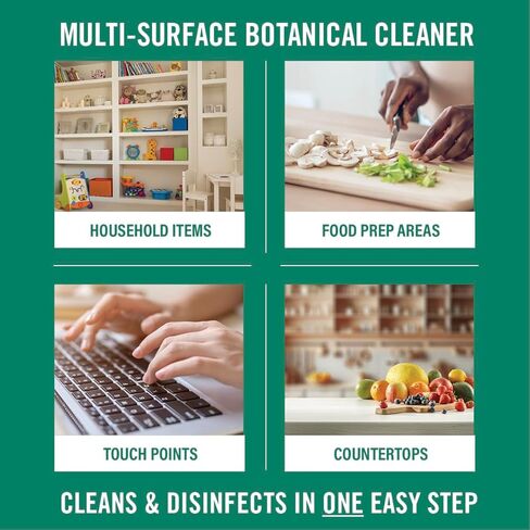 منظف ​​مطهر بينيفكت بوتانيكال ديكون 30 - تركيبة طبيعية بالكامل للحصول على قوة تنظيف فعالة - مثالي لوظائف الترميم وأضرار المياه - 20476 - 1 جالون in Kuwait