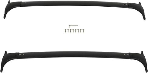 cciyu Cargo Racks for Nissan Murano 2009-2014 Rooftop Luggage Canoe Kayak Carrier Rack Black Roof Rack Cross Bar - Fits Side Rails Models ONLY in Saudi Arabia