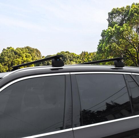 Crossbar Fits for Hyundai Santa Cruz 2023 2024 Roof Rack Rail Adjustable Black in Saudi Arabia