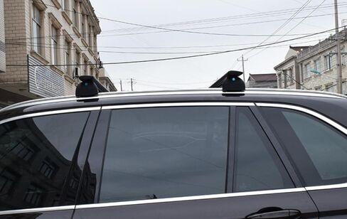 Crossbar Fits for Hyundai Santa Cruz 2023 2024 Roof Rack Rail Adjustable Black in Saudi Arabia