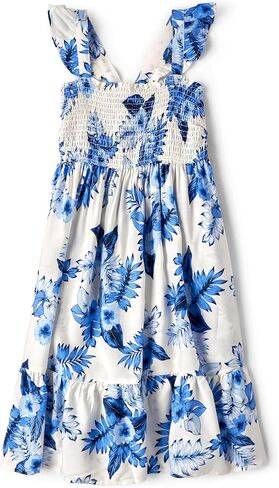 The Children's Place Baby Girls' Short Sleeve Dressy Special Occasion Dresses, Madalyn Floral Cold Shoulder, XX-Large in Saudi Arabia