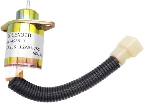 1 قطعة أجزاء حفارة لمفتاح Flameout صمام الملف اللولبي Sa-4569-t صمام قطع الزيت 1503es-12a5uc5s (12 فولت) in Kuwait