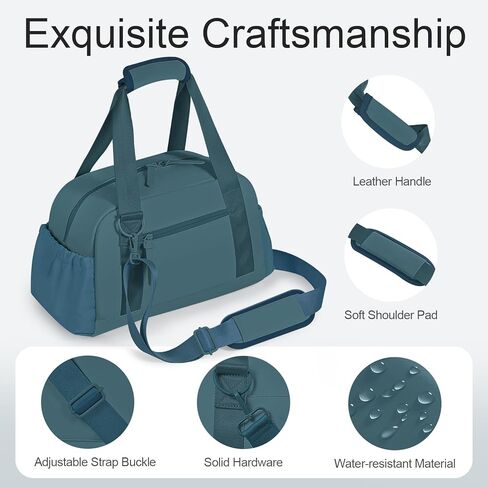 حقيبة رياضية صغيرة للنساء والفتيات حقيبة حمل صغيرة لصالة الألعاب الرياضية مع حجرة مبللة وحقيبة سفر مقاومة للماء وحقيبة رياضية لطيفة للتمرين in Kuwait