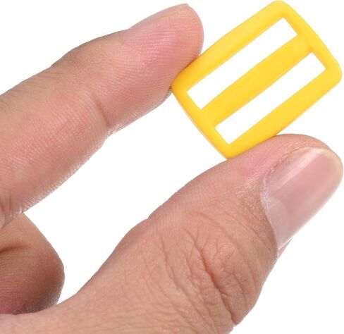 50 Pack Tri-Glide Slide - Plastic Adjustable Slide Buckles Webbing Fastener, Apply to Purse Belt Strap Hardware (1 Inches, Pink) in Kuwait