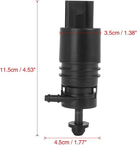 X AUTOHAUX Car Windshield Windscreen Washer Pump Motor 67126934160 for BMW 528i 2011-2016 in Saudi Arabia