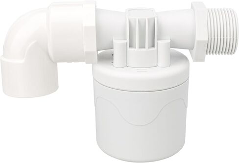 Baomain Automatic Water Level Control Valve, 1/2" Male Thread Auto Fill Shut off Float Valve, 304 Stainless Steel for Water Tank,Pool,Pond,Tower Y6-1/2-U1 (1/2 Inch) in Saudi Arabia