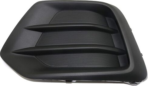 Evan Fischer Front Driver Side Fog Light Cover Compatible With 2017-2022 Chevrolet Trax Textured Black Outer Grille GM1038226 in Saudi Arabia