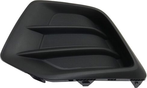 Evan Fischer Front Driver Side Fog Light Cover Compatible With 2017-2022 Chevrolet Trax Textured Black Outer Grille GM1038226 in Saudi Arabia