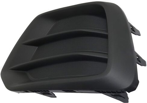 Evan Fischer Front Driver Side Fog Light Cover Compatible With 2017-2022 Chevrolet Trax Textured Black Outer Grille GM1038226 in Saudi Arabia