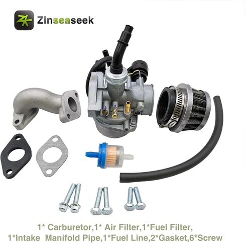 PZ19 19mm Carburetor Kit for 50cc 70cc 90cc 110cc 125cc ATV Pit Bike Dirt Bike Motor KartLawn Mower in Saudi Arabia
