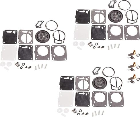 Triple Carb Rebuild Kit & Needle Seats for Yamaha Non-PV 1200 XL GP SUV 1200 in Saudi Arabia