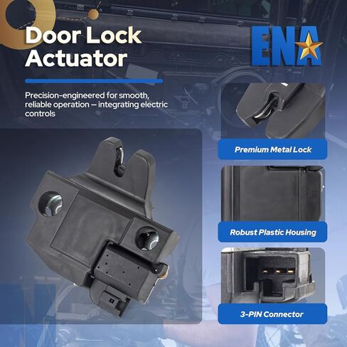 ENA Rear Tailgate Power Trunk Lid Door Lock Latch Actuator Compatible with Lexus ES350 2007 2008 2009 2010 2011 2012 Replacement for 64600-33140 6460033140 SM1607 in Saudi Arabia