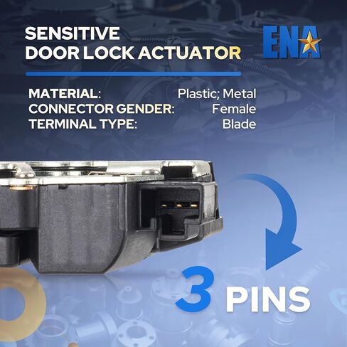 ENA Rear Tailgate Power Trunk Lid Door Lock Latch Actuator Compatible with Lexus ES350 2007 2008 2009 2010 2011 2012 Replacement for 64600-33140 6460033140 SM1607 in Saudi Arabia