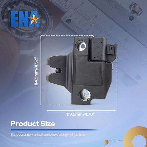 ENA Rear Tailgate Power Trunk Lid Door Lock Latch Actuator Compatible with Lexus ES350 2007 2008 2009 2010 2011 2012 Replacement for 64600-33140 6460033140 SM1607 in Saudi Arabia