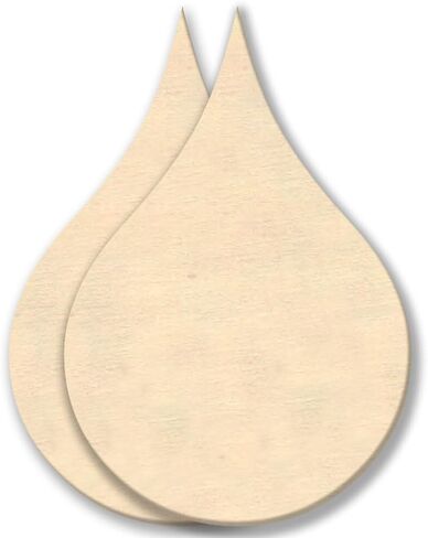 The Crafts Outlet 4-in Family of Wood Shape 4mm Thick Shape (Heart) Medium Unfinished Plywood, 2-Pack in Saudi Arabia