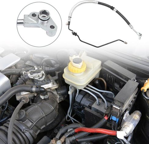 X AUTOHAUX NO.53713SHJA02 مجموعة خرطوم خط ضغط المقود لهوندا أوديسي 3.5L V6 2008-2010 in Saudi Arabia