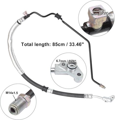 X AUTOHAUX NO.53713SHJA02 مجموعة خرطوم خط ضغط المقود لهوندا أوديسي 3.5L V6 2008-2010 in Saudi Arabia