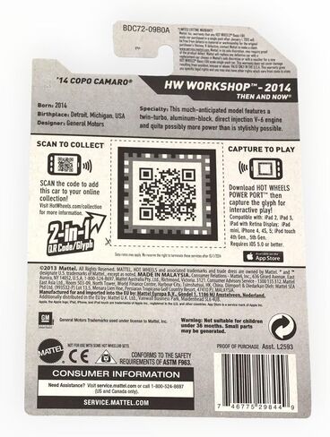 العجلات الساخنة 2014 '14 كوبو كامارو (أبيض) ورشة عمل HW 229/250 in Kuwait