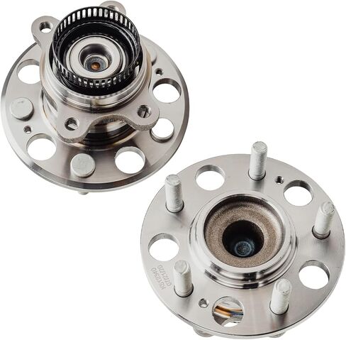 Detroit Axle - 2.0L Rear 2pc Wheel Bearing Hubs for 07-12 Hyundai Elantra, 2 Wheel Bearing and Hubs Assembly 2007 2008 2009 2010 2011 2012 Replacement in Saudi Arabia