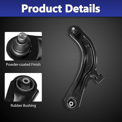 10 قطع طقم تعليق أمامي سفلي ذراع التحكم Sway Bar Link الداخلي الخارجي لقضيب ربط نهاية الحذاء لاستبدال 2013-19 Nissan Sentra، 13-21 NV200، 15-18 Chevy City Express-K622160 K622159 in Saudi Arabia