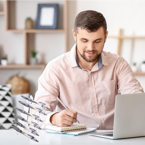 2 حامل أقلام بلاستيكي، حامل عرض قلم أكريليك 6 فتحات، رف قلم الحواجب، منظم فرش المكياج لمتجر المنزل والمكتب شفاف (أفقي/عمودي) in Saudi Arabia