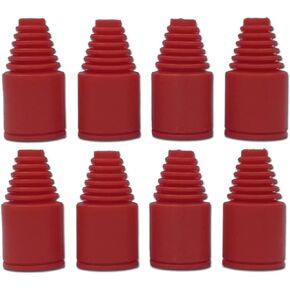 مجموعة أحذية محورية مكونة من 8 قطع من ADORLY لسيارة 1/5 X-Maxx Hpi Baja Rovan King Motor 5B 5T 5Sc Redcat Rampage Mt v3 Rc باللون الأحمر والأسود in Kuwait